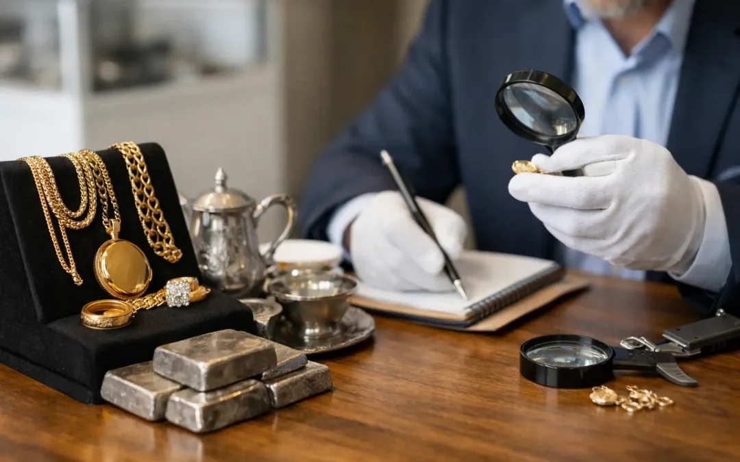 How Gold and Silver Auctioneers Value Lots