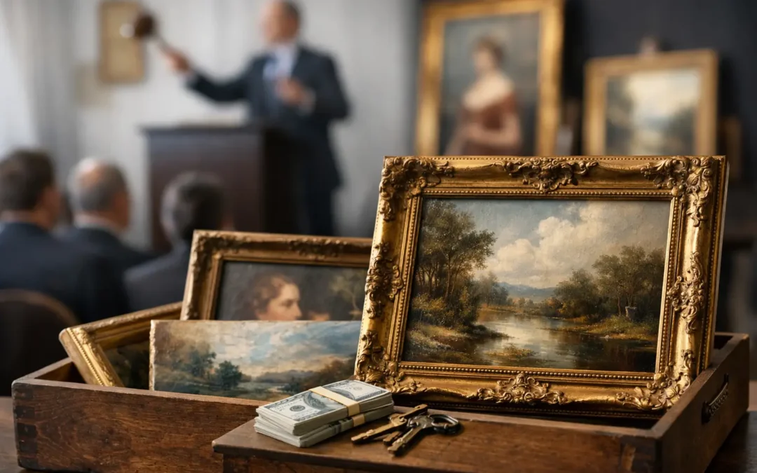 Selling Inherited Paintings at Auction