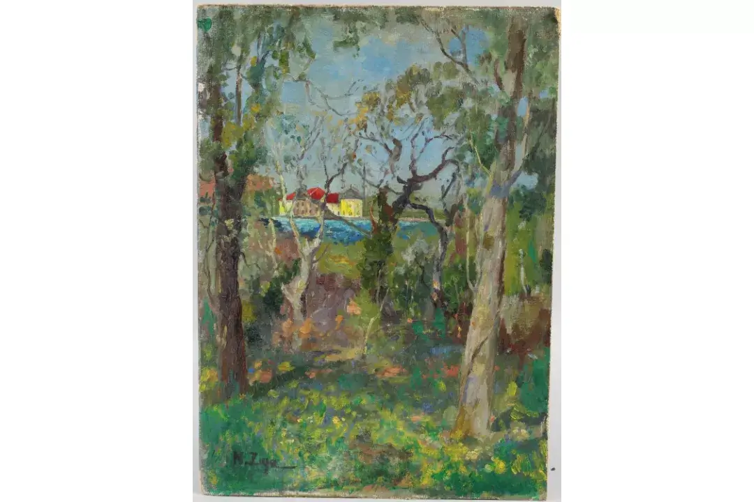 Attributed Nazmi Ziya Guran (1881-1937) Turkish. House