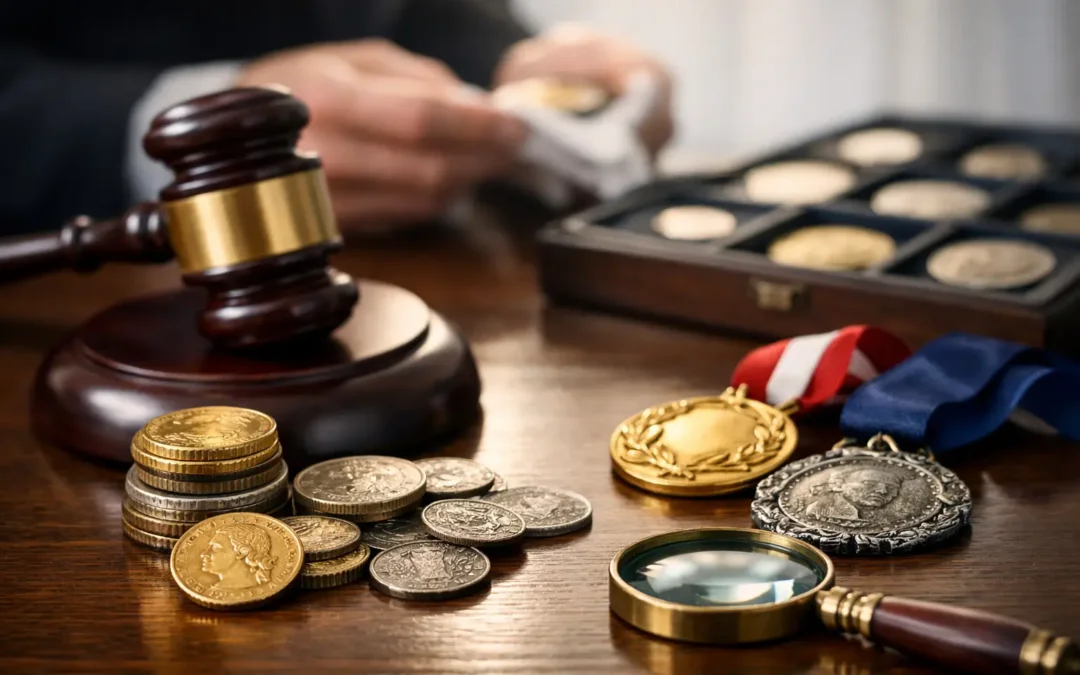 Coins and Medals Auction Selling with Confidence