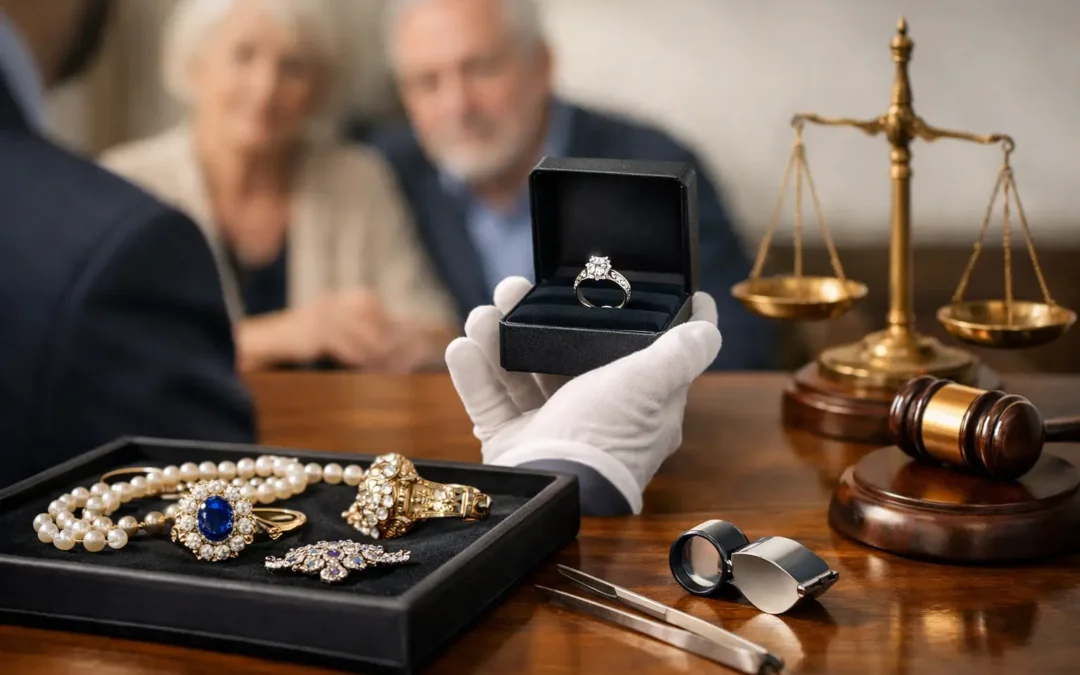 Probate Jewellery Auction Selling with Care